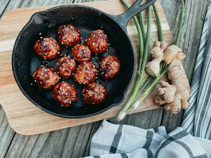 Asian Inspired Chicken Meatballs