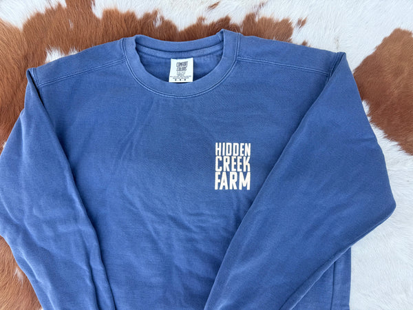 Adult "Know Your Farmer" Crewneck Sweater