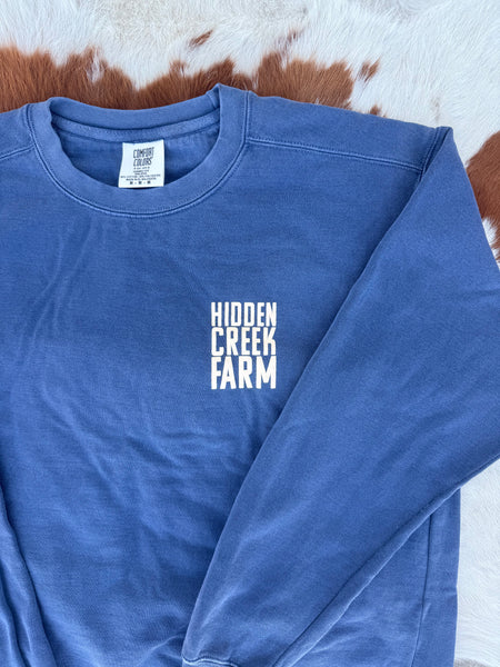 Adult "Know Your Farmer" Crewneck Sweater