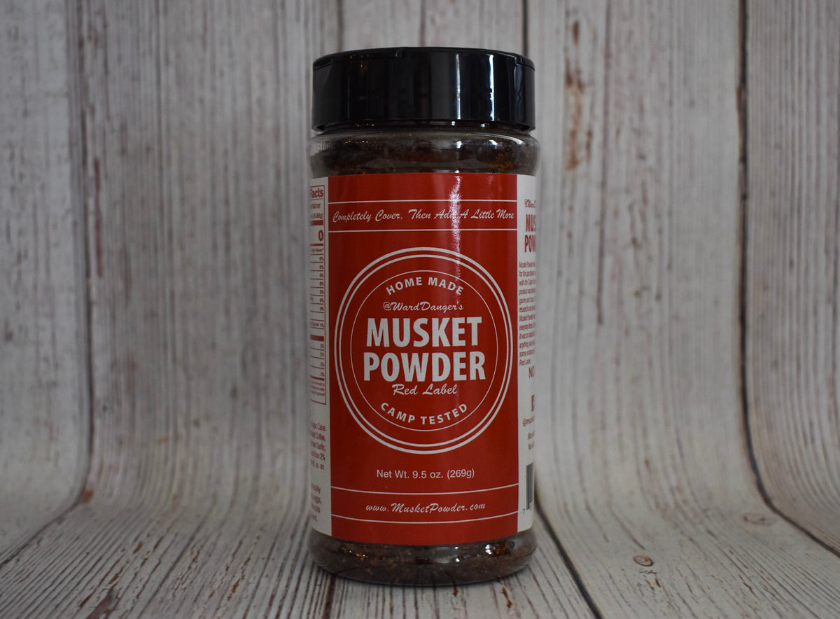 Musket Powder Seasoning Red Label Hidden Creek Farm