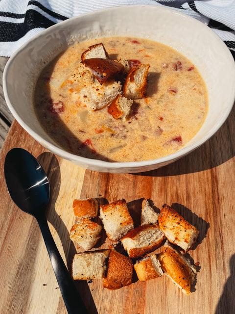 Cheeseburger Soup