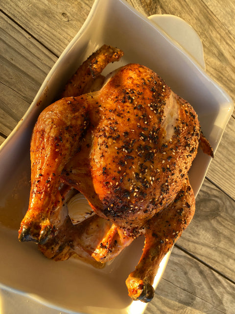 GARLIC & BUTTER OVEN ROASTED CHICKEN