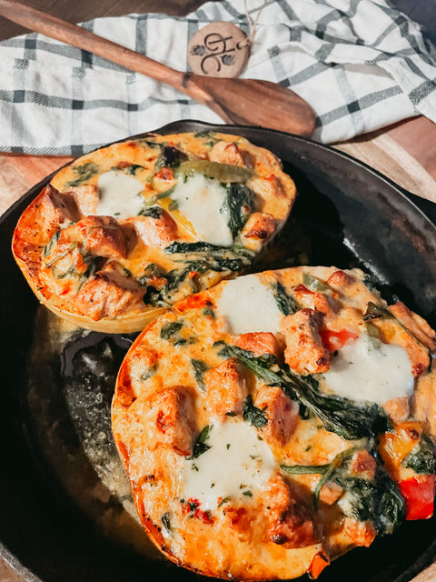 Hidden Creek Stuffed Chicken Toscana Spaghetti Squash