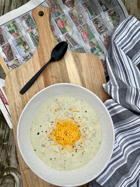 Creamy Chicken & Broccoli Soup