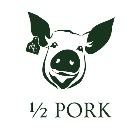 1/2 Pork Share - 50% Deposit