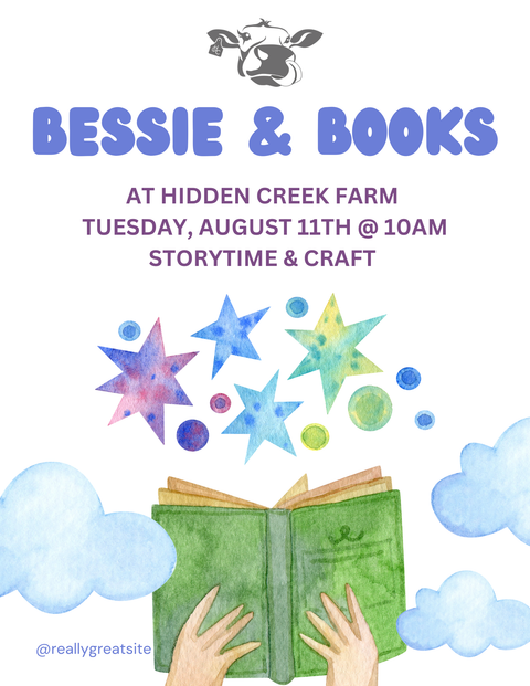 Bessie & Books Event - August 11th