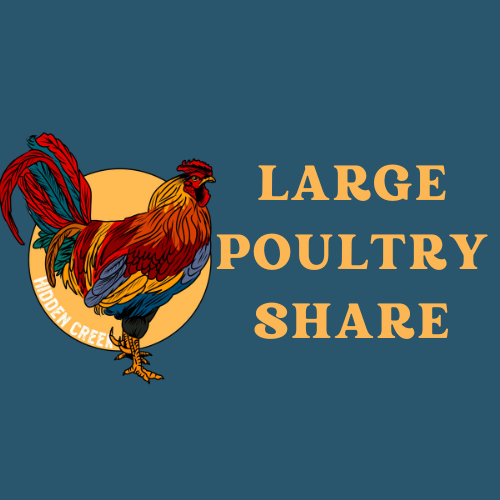 Large Poultry Share - 50% Deposit - SEPTEMBER SHARE