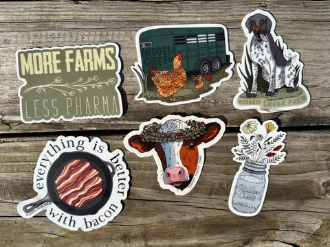 The Whole Kit & Caboodle Sticker Set