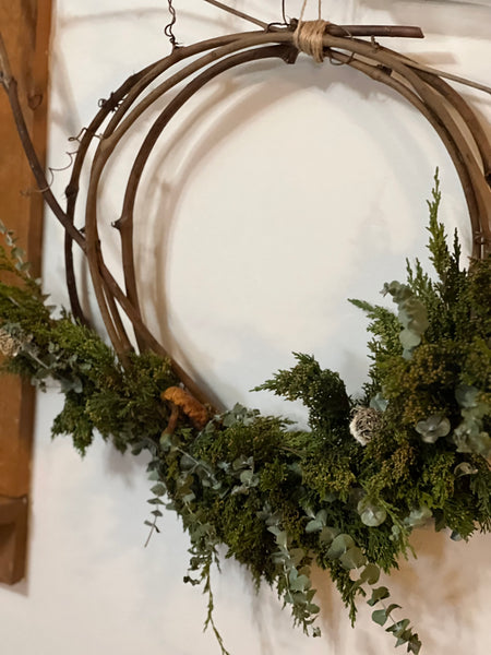 Winter Solstice Yuletide Wreath Class - December 14th