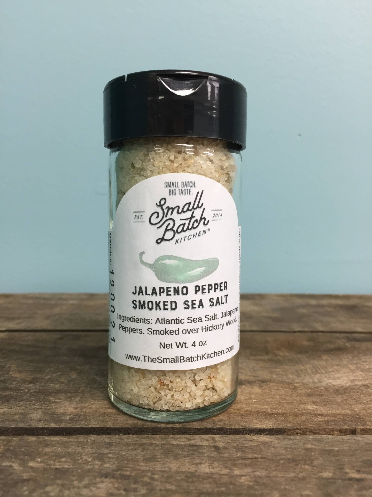 Smoked Jalapeno Infused Sea Salt