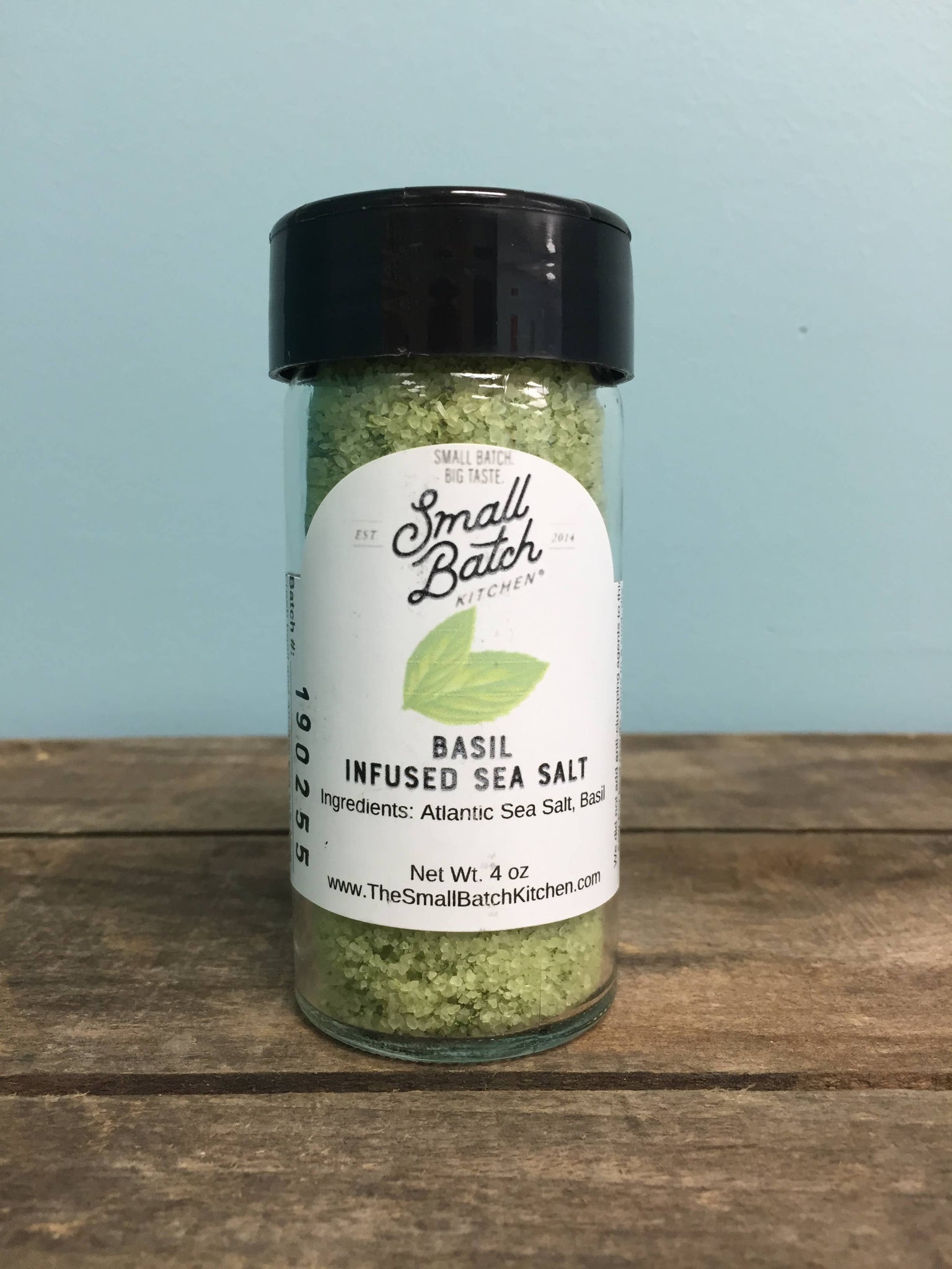 Basil Infused Sea Salt
