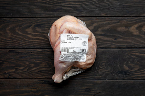 Half Bird Pasture Raised Chicken