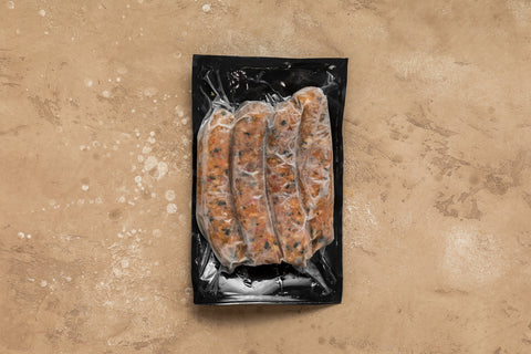 Roasted Garlic, Red Pepper & Broccoli Rabe Chicken Sausage