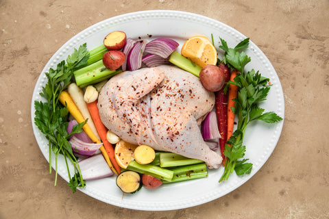 Half Bird Pasture Raised Chicken