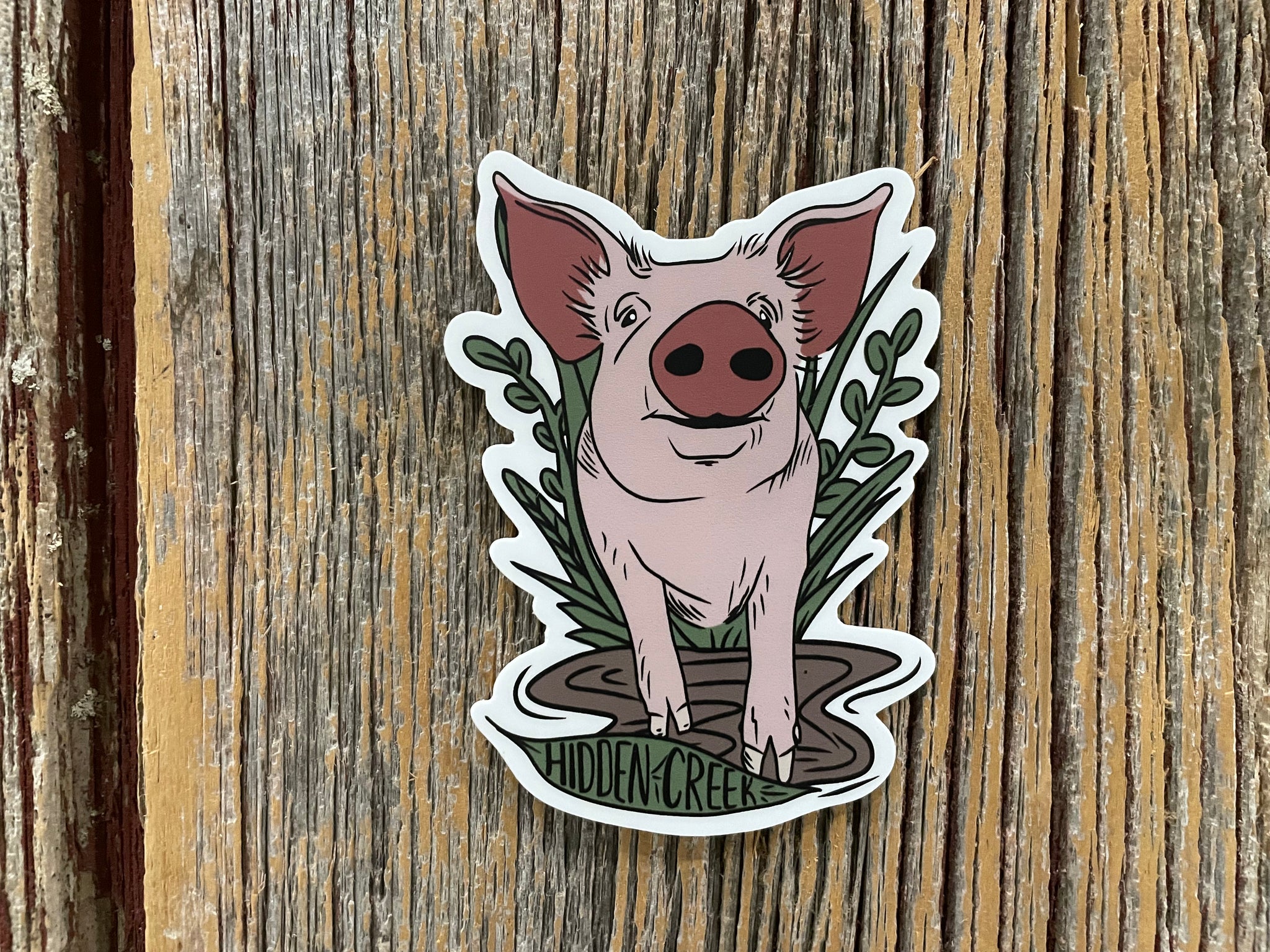 HC Piggy Sticker