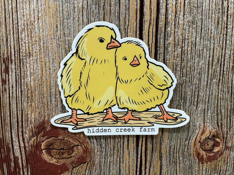 HC Chicks Sticker