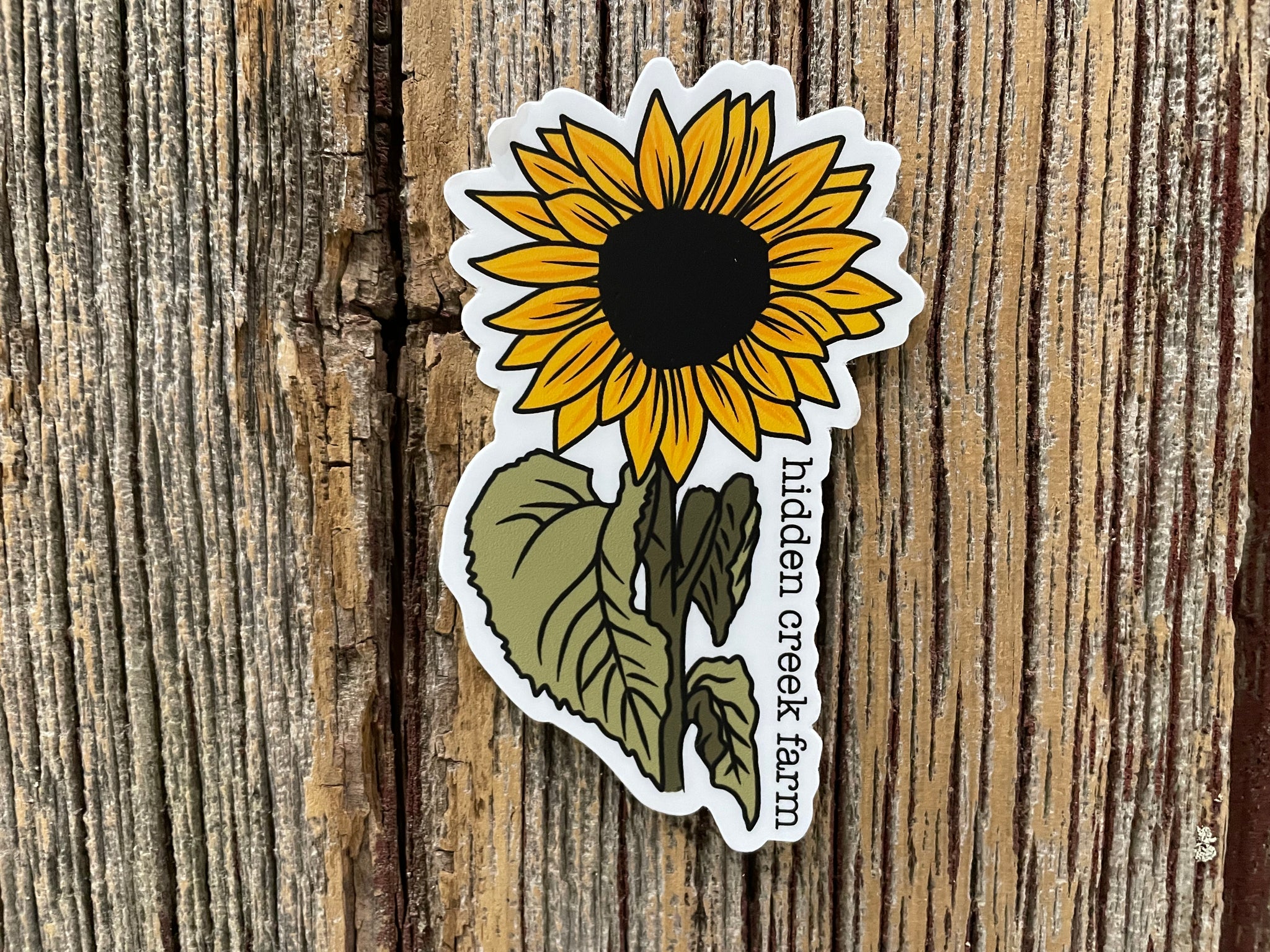 HC Sunflower Sticker