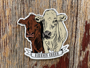 HC Happy Cow Sticker