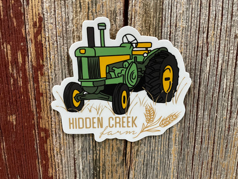 HC Tractor Sticker